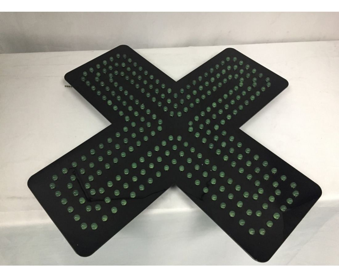 Indoor 30x30cm 48x48cm 60x60cm Green LED Pharmacy Cross